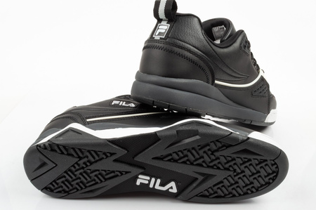 Pantofi sport Fila bărbați Casim, negri, din piele, confortabili