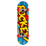 Rocket Mini Popart Complete Multi 7.5" skateboard [RKT-COM-1533], multicolor.
