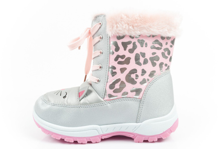 Ghete de iarnă Leomil pentru fete cu blană călduroasă și pisicuțe