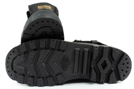 Teniși sport Palladium Baggy Coated pentru femei, culoare neagră la modă