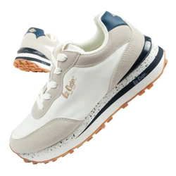 Pantofi sport Lee Cooper Memory Foam pentru femei, albi, confortabili [LCW-25-03-3365L]