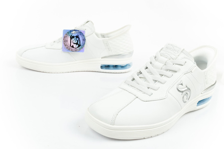 Pantofi sport pentru bărbați Skechers Snoop Dogg [251027/WHT] SLIP-INS, alb.