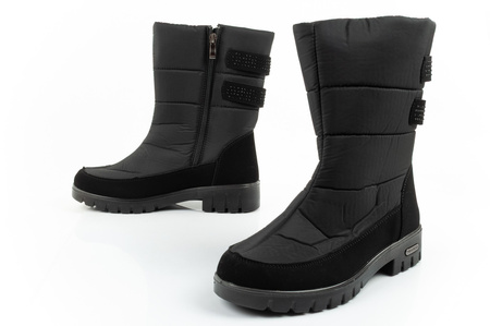 Ghete de iarnă Progress, ghete de zăpadă izolate pentru femei, fermoar la modă