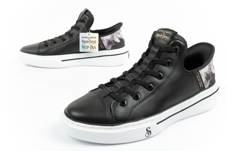 Teniși Skechers Snoop Dogg pentru bărbați, fără slip-on, confortabili [251016/BKW]