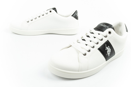 Pantofi sport U.S. Polo Assn. pentru bărbați, la modă, albi, confortabili