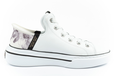 Pantofi bărbați Skechers SLIP-INS [251016] Snoop Dogg, alb.