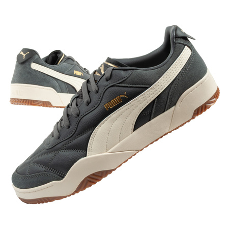 Teniși de damă Puma Tifosi, clasici, gri la modă