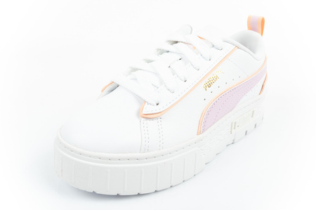 Pantofi sport pentru copii Puma Mayze cu platformă pentru fete [396665 01] alb
