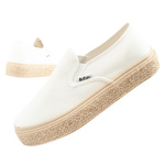 Teniși Lee Cooper Espadrile pentru femei, Alb la modă, Slip-On