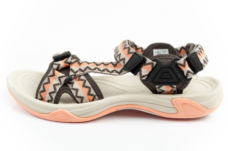 Sandale damă CMP Hamal cu talpă trekking cu închidere cu velcro [38Q9956 12PT]