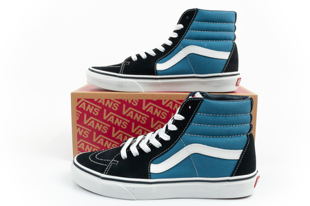 Pantofi sport pentru femei Vans Sk8-Hi, piele, albastru la modă [VN000D5INVY1]