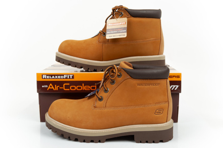 Adidași Skechers pentru bărbați [205274/WTN] impermeabili, maro.