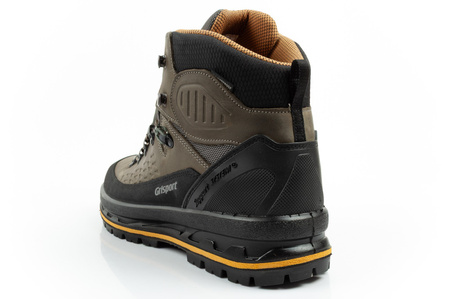 Ghete de drumeție din piele impermeabile Grisport Grigio pentru bărbați