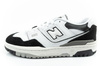 Pantofi sport New Balance 550 pentru tineri, din piele, la modă, alb-negru