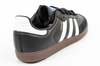 Teniși Adidas Samba OG, piele la modă, negri