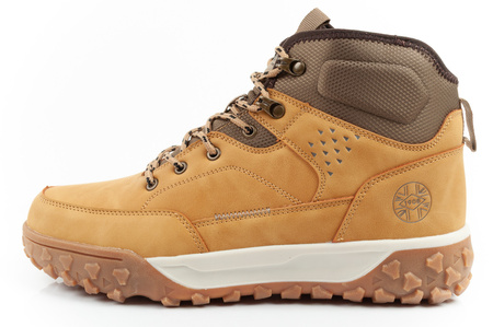 Ghete de drumeție de iarnă Lee Cooper pentru bărbați, izolate, până la gleznă, caramel