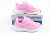 Pantofi sport Skechers Bounder roz pentru bebeluși