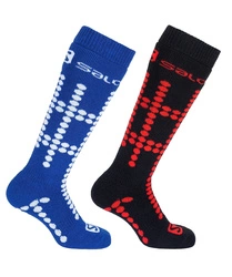 Salomon șosete de schi 2pack [378913] lână