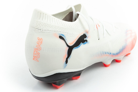 Ghete de fotbal Puma Future 8 Match FG/AG, teren solid, alb