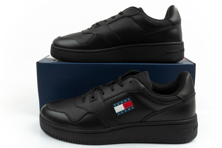 Teniși Tommy Hilfiger TJM Retro pentru bărbați, negri la modă