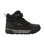 Ghete de drumeție Lee Cooper negre, izolate, cu velcro