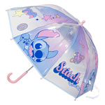 Umbrelă pentru copii Cerda Stitch Fairytale, ușoară și durabilă, violet