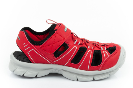 Sandale pentru copii Skechers Relix [406520L/RDBK], roșii.