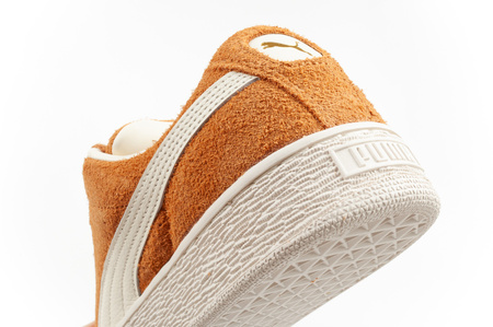 Pantofi sport Puma Suede XL Hairy din piele, maro la modă [397241 04]