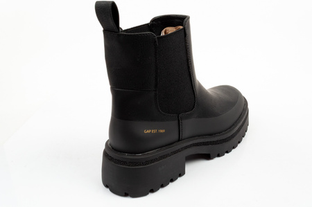 Pantofi de damă GAP Louise - Ghete negre, slip-on-uri la modă
