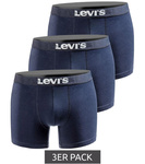 Boxeri Levi's pentru bărbați, set de 3, bleumarin, din bumbac