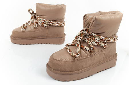 Pantofi de iarna dama D.Franklin [DFSH375003-TAUP], maro.
