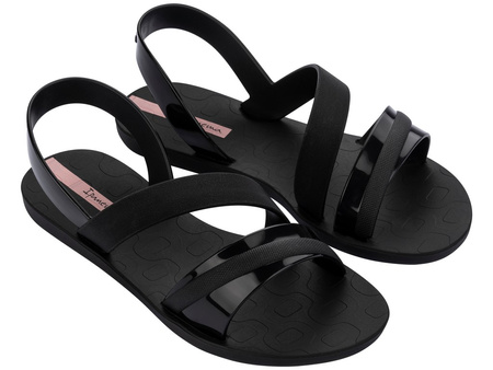 Sandale Ipanema Vibrant pentru femei, la modă și confortabile, negre