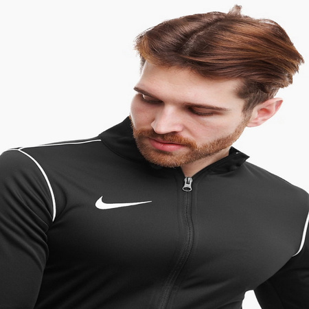 Jachetă sport Nike pentru bărbați, cu fermoar, neagră, pentru antrenament
