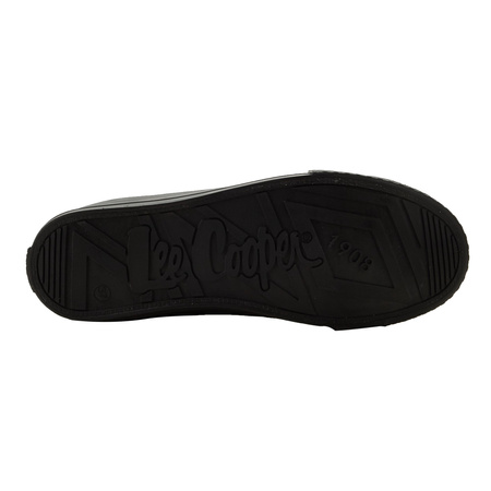 Teniși Lee Cooper pentru femei - Teniși eleganți din material textil negru