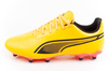 Ghete de fotbal Puma King Match FG/AG [107570 05], portocalii.