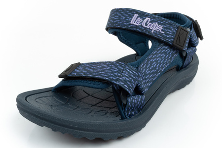 Sandale de damă Lee Cooper cu velcro pentru vară, ușoare și confortabile [LCW-25-34-3559L]