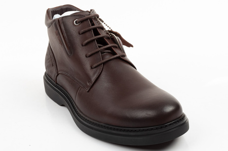 Ghete elegante Lee Cooper pentru bărbați, din piele maro