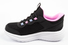 Pantofi sport Skechers Bounder Pro Slip-Ins pentru copii, negri