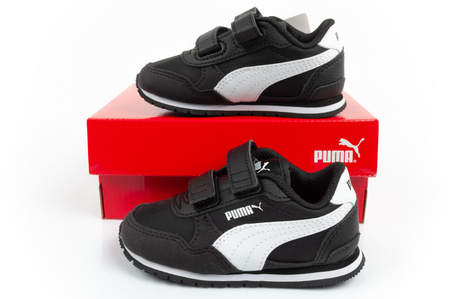 Pantofi sport pentru copii Puma ST Runner [384903 01] cu velcro, negru.