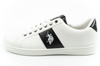 Pantofi sport U.S. Polo Assn. pentru bărbați, la modă, albi, confortabili