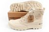 Teniși sport Palladium Pampa Zip pentru bărbați, bej