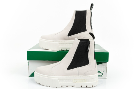Botine de dama Puma Mayze Chelsea Suede [382829 02], crem.