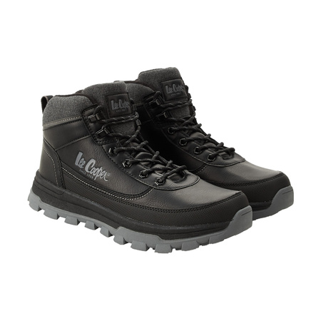 Ghete de iarnă Lee Cooper pentru bărbați, negre, izolate