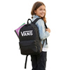 Rucsac școlar urban Vans Old Skool Print 22L, negru, logo VANS mare