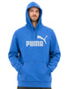 Hanorac albastru pentru bărbați Puma, din bumbac, model cangur Hanorac tip pulover Puma.