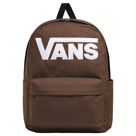 Rucsac școlar Vans Old Skool Drop, maro sportiv, stil clasic urban, 22L