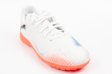 Ghete de fotbal pentru copii Puma Future 8 Play TT, albe