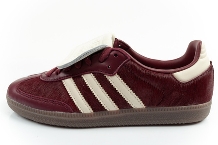 Pantofi sport Adidas Samba pentru femei, teniși la modă din piele, vișiniu
