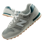 Pantofi sport New Balance 373 pentru bărbați, piele gri la modă, gri verde