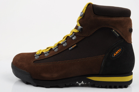 Pantofi de trekking din piele Aku Slope GTX pentru femei, maro, până la gleznă